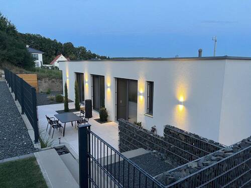 40m² Terrasse am Haus - 