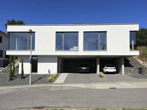Außenansicht - Bauhaus am Hang - Design trifft Ausblick