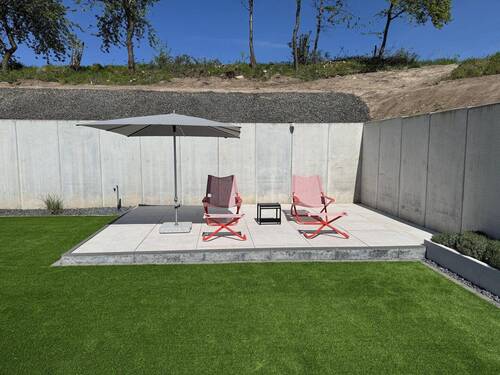 26m² Terrassenfläche im Garten - 