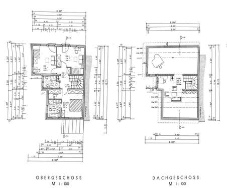Dachgeschoss & Mittel - 