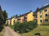 Rückansicht - Sanierte 2,5-Raumwohnung mit Balkon und Einbauküche