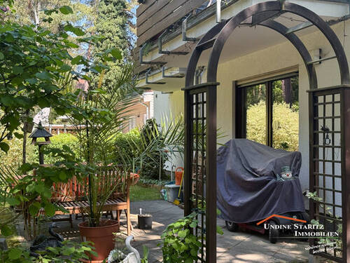 Blick auf die Terrasse - 