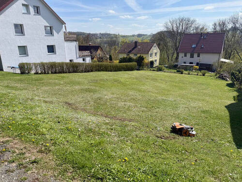 Ansicht von der Straße - Grundstück zum Kaufen in Bad Lauterberg