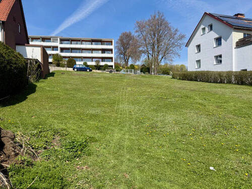 Ansicht vom Garten - Grundstück in Bad Lauterberg