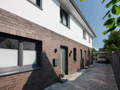 Ansicht Beispiel - Niendorf . Bestlage Sachsenweg . Exklusive KfW55 Doppelhaushälfte mit Wärmepumpe (A+)