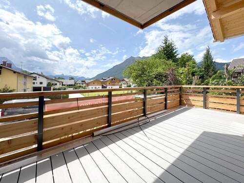 Ausblick vom Balkon - Etagenwohnung mit 81,00 m&sup2; in Garmisch-Partenkirchen zum Kaufen