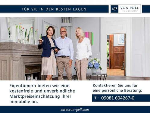 Buchen Sie Ihre persönliche kostenfreie und unverbindliche Marktpreiseinschätzung! - 