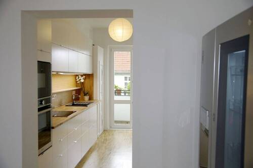 Küche1 a - DG Maisonette-Townhouse mit Atelier - Wohnen und Arbeiten unter einem Dach
