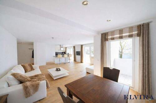 Wohnzimmer - ELVIRA - München-Laim, attraktive 3-4 Zimmer-Wohnung