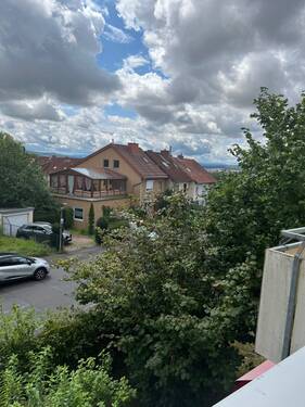 Blick aus dem Fenster im Wohn/-Esszimmer - 