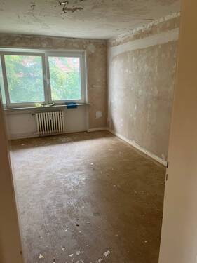Blick vom Flur ins Schlafzimmer - 