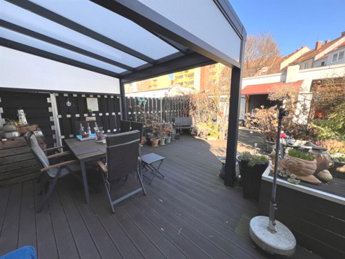 überdachte Dachterrasse - 