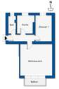 Grundrissskizze Obergeschoss Links - 