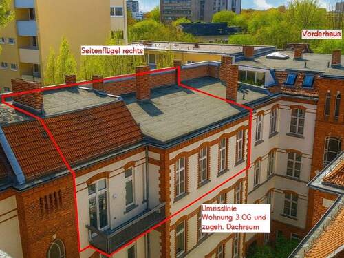 Roof Space - 4 Zimmer Etagenwohnung zum Kaufen in Berlin