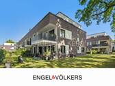 Titelbild mit Logo - Exklusive Terrassenwohnung mit Garten in Langenhorn