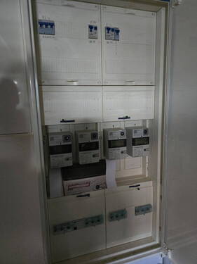 4 x Elektrozähler - 