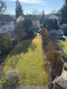 Balkonblick auf das Gartengrundstück - 