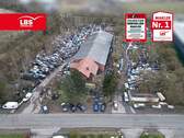 Außenbereich... - Autoverwertung mit großer BImSchV-Genehmigung in OWL - Werkstatt, Lagerhalle & Bürogebäude...