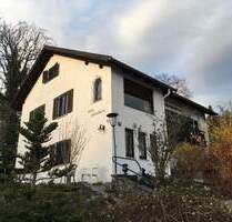 Grundstück mit traumhafter Bergsicht bebaut mit stilechtem 50 ziger Jahre Haus, Privat ohne Makler - Murnau am Staffelsee Weindorf