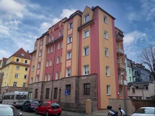 Seitenansicht - 2 Zimmer Etagenwohnung zum Kaufen in Nürnberg