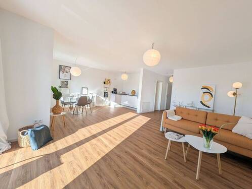 Wohn- / Essbereich - Exklusive Neubauwohnungen in Issum KfW-Effizienzhaus 40EE, Energieeffizienzklasse A