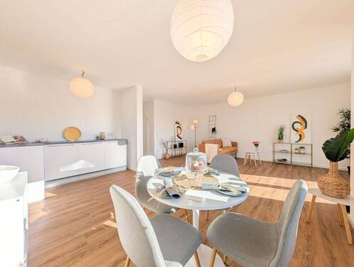 Wohn- / Essbereich - 2 Zimmer Etagenwohnung zum Kaufen in Issum