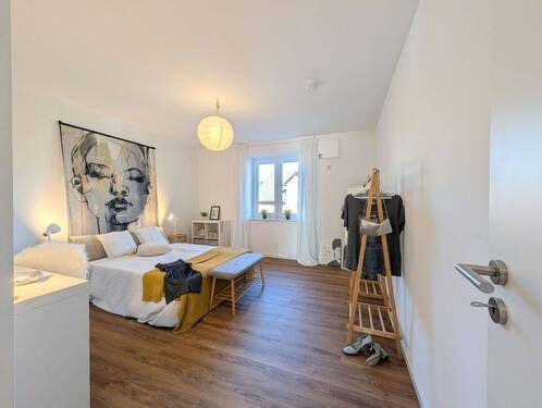 Schlafzimmer - Etagenwohnung mit 67,00 m&sup2; in Issum zum Kaufen