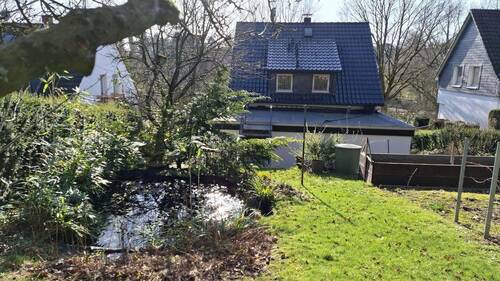 Garten mit Teich - 