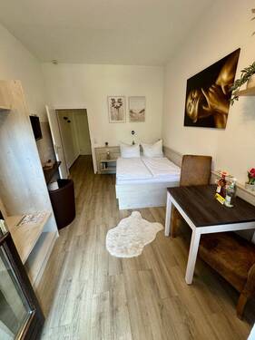 Wohn_Schlafbereich (2).jpg - 1 Zimmer Etagenwohnung zum Kaufen in Bad Griesbach i.Rottal