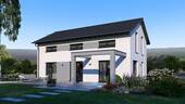 Ansicht Garten - Einfamilienhaus mit 161,60 m&sup2; in Büdesheim zum Kaufen