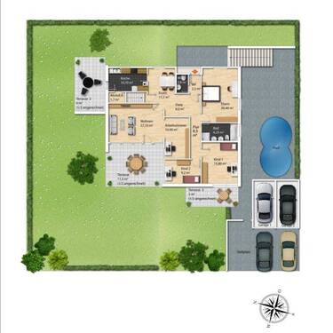 Haus mit Grundstück - 