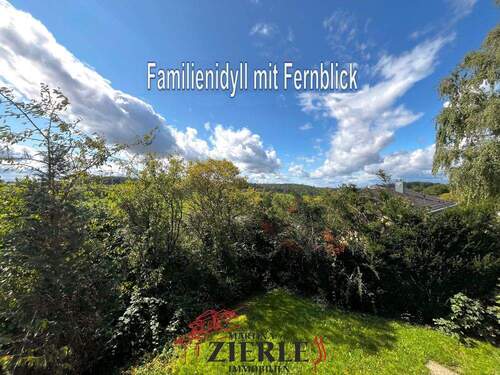 01 Familienidyll mit Fernblick - Top Aussichtslage! Einfamilienhaus + Einliegerwohnung, 911 m² Grundst., 194 m² WFL., 3 Garagenplätze