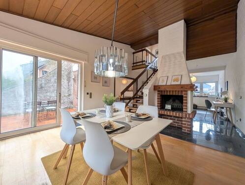 Essbereich - Modernes Reihenendhaus mit Carport in ruhiger Lage