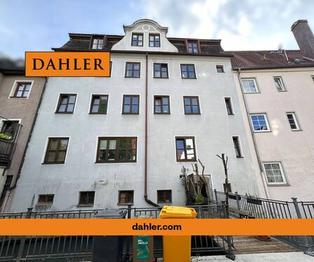 Rückansicht - Aufgeteiltes Wohnhaus mit 4 Wohneinheiten, Ensembleschutz Altstadt Augsburg