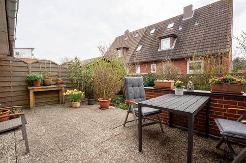 Terrasse - 1 Zimmer Einfamilienhaus in Sylt