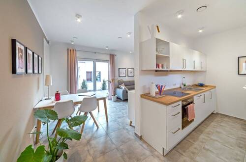 Ansicht Küche/Esszimmer Einliegerwohnung - 