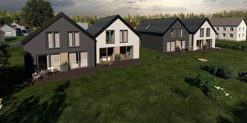 Ansicht Garten - 5 Zimmer Doppelhaushälfte zum Kaufen in Ellern