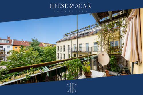 1 - Zwischen Arkona- & Zionskirchplatz - Altbau-Wohnung mit 3 Zimmern, Balkon & Lift - aktuell vermietet