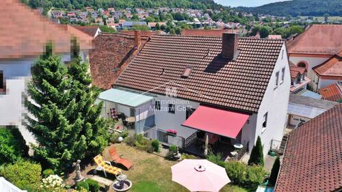 Westansicht - Mehrfamilienhaus, Wohnhaus mit 229,70 m&sup2; in Greding zum Kaufen