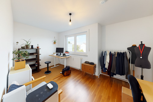 Arbeitszimmer - Etagenwohnung mit 85,00 m&sup2; in München zum Kaufen