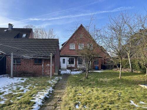 Rückansicht - Einfamilienhaus mit 130,40 m&sup2; in Schortens zum Kaufen