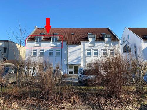 Titelbild - Rückansicht - Vermietete Eigentumswohnung - 42.500,00 EUR Kaufpreis, ca.  50,80 m² Wohnfläche