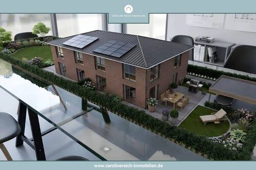 Rahmenfoto-ID2018341-DHH-Hummelsbuettel.jpeg - Neubau-Doppelhaushälfte in KfW 40 Standard mit kleinem Südwest-Garten in bevorzugter Lage Hummelsbüttel!