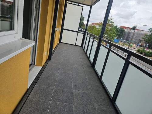 großer Balkon - 2 Zimmer Etagenwohnung in Greifswald