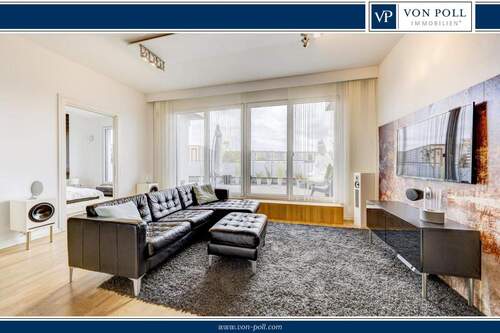 Titel - Vermietete Designer 2-Zimmerwohnung, über den Dächern Berlins, mit großer Dachterrasse!