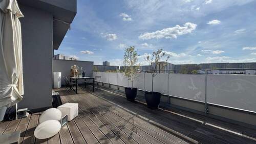 freier Blick von der Terrasse - 