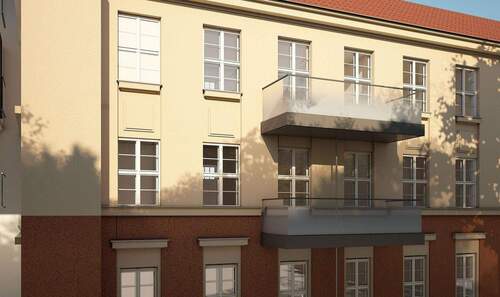 Einer der Balkone (Rendering) - 