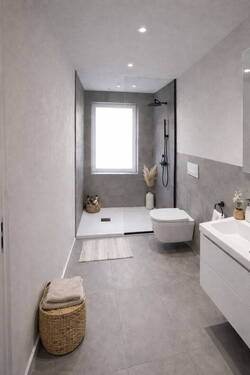 Einladendes Badezimmer - 