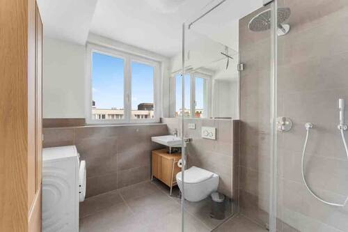 Bad Musterwohnung möbliert - 
