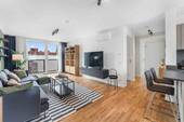 Wohnbereich Musterwohnung möbliert - 2 Zimmer Etagenwohnung in Berlin